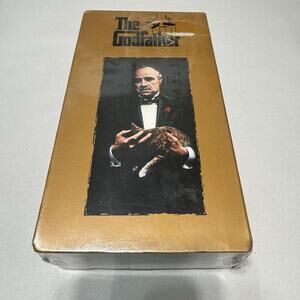 The Godfather VHS 2-Tape Set - Brand New Sealed 1997 Paramount Watermark